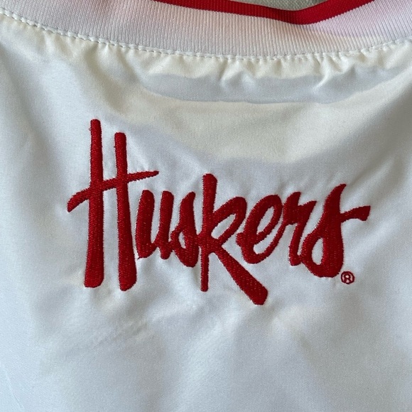 G-III Carl Banks NWT men's large Nebraska UNL Huskers wind resistant SS pullover - Picture 11 of 13